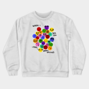 Happy Smiles Crewneck Sweatshirt